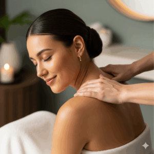 Hoofd-nek-schouder-rug massage